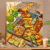 [Food afternoon tea] Painting by Numbers