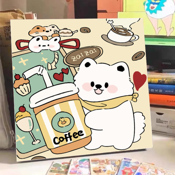[popcorn baby] Painting by Numbers