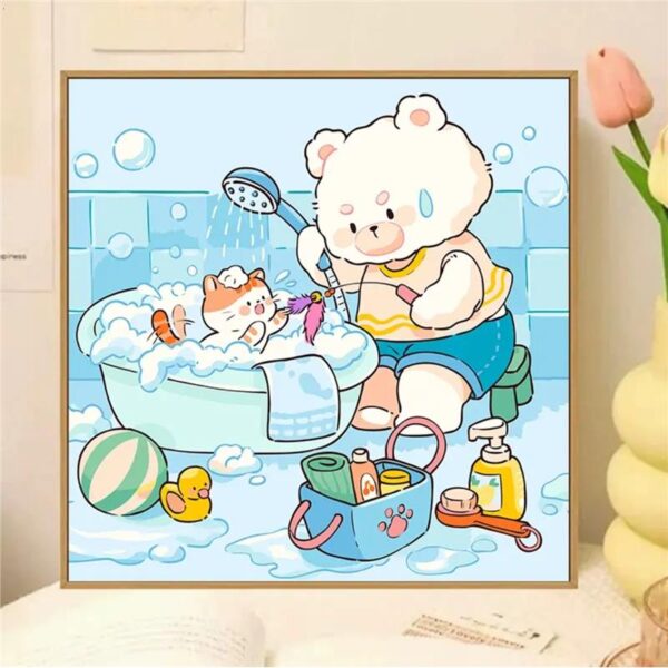 [milk fragrance town] Painting by Numbers