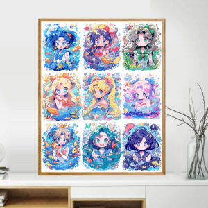 Painting by Number - Sailor Moon