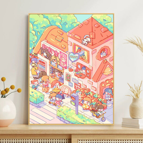 [9th generation backboard] Painting by Nmubers