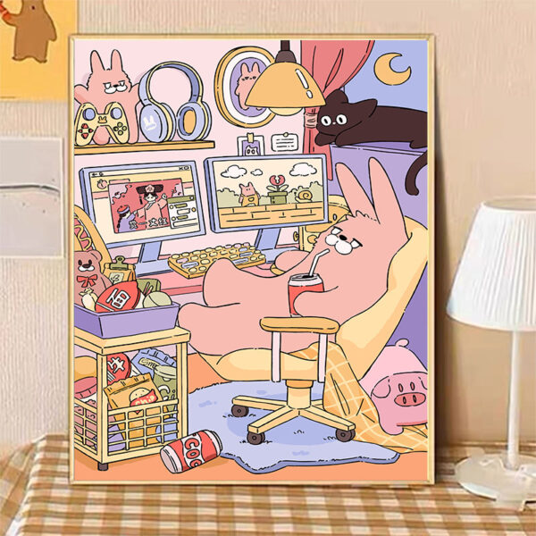 [dunhuang Kweichow Moutai ]Painting by Numbers