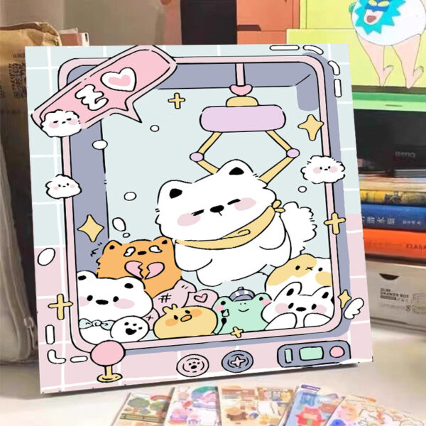 [popcorn baby] Painting by Numbers