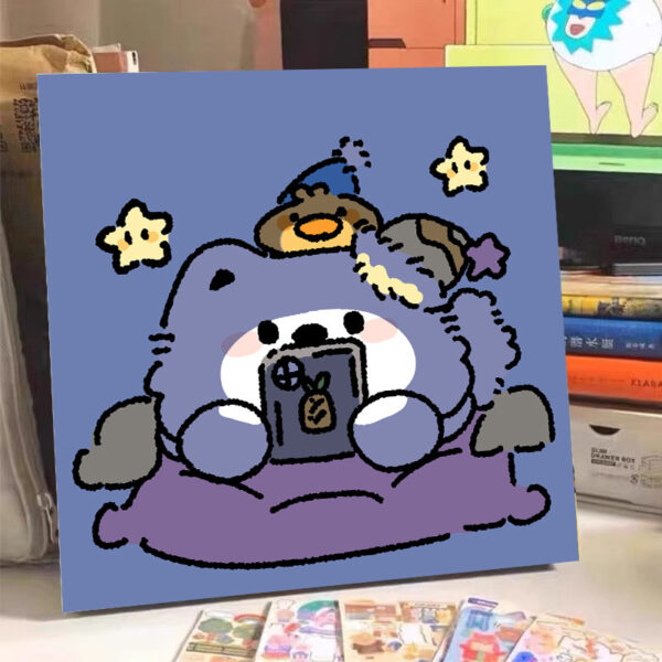 [popcorn baby] Painting by Numbers