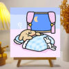 [Line puppy] Painting by Numbers