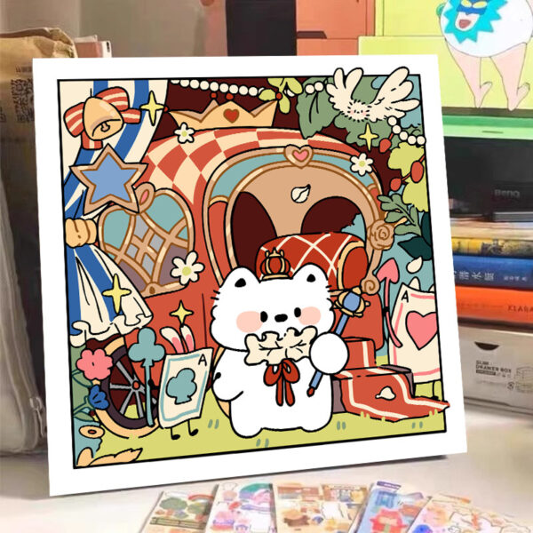 [baby Alice in Wonderland] Painting by Numbers
