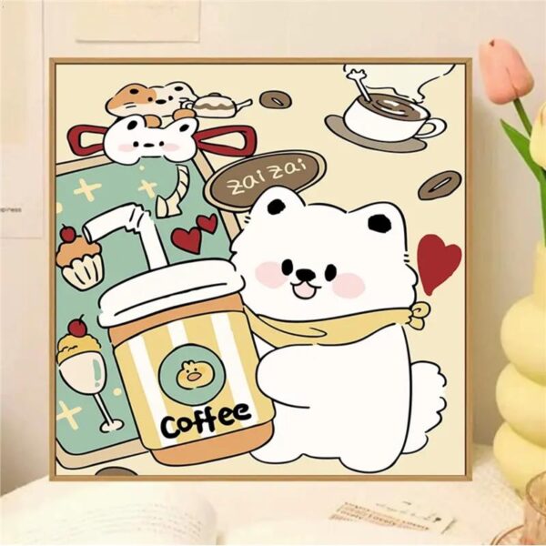 [milk fragrance town] Painting by Numbers
