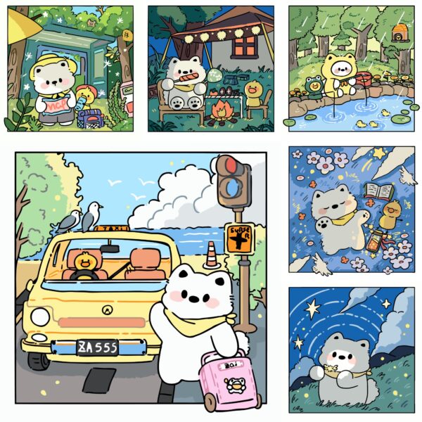 [popcorn baby] Painting by Numbers